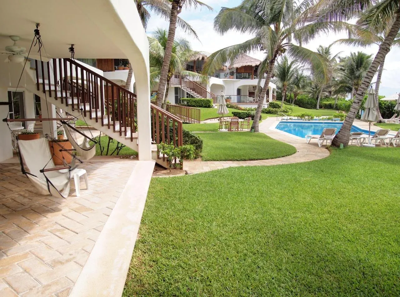 טולום Las Villas Akumal 108 3 Bedroom Beachfront Second Floor Home מקסיקו